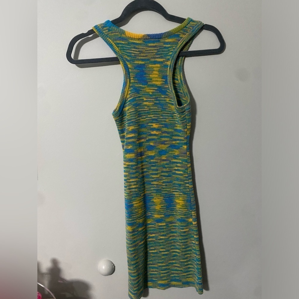 NWOT Lane 201 Buttermelon Knit Mini Dress - Picture 7 of 9